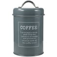 thumbnail image 1 of Handled Kitchen Canister Kitchen Decoration with Lid Coffee Tea Sugar Metal Container, 1 of 9