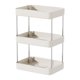 thumbnail image 1 of Organizador de mesa multiusos de 3 niveles, organizador multifunción para despensa, especias de cocina, baño, estante de sobremesa (blanco), 1 of 6