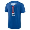 thumbnail image 3 of Men's Royal New York Giants Number One Dad T-Shirt, 3 of 3