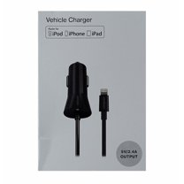 Verizon 2.4A Car Charger for iPhones - Black