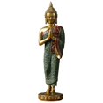 thumbnail image 1 of Adornos de estatua de Buda, coleccionables artesanal de resina, escultura Premium para inauguración en hogar, festivales de oficina en estilo 2 BLESIY Estatua de Buda de pie, 1 of 3
