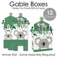 thumbnail image 6 of Big Dot of Happiness Koala Cutie - Treat Box Party Favors - Bear Birthday Party and Baby Shower Goodie Gable Boxes - Set of 12, 6 of 8