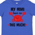 thumbnail image 4 of Inktastic Mimi Loves Me Grandson Boys or Girls Toddler T-Shirt, 4 of 5