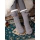 thumbnail image 2 of Calcetines peludos para mujer, cálidos, gruesos, de punto grueso, con forro polar, esponjosos, calcetines de Navidad, calcetines de invierno Ormromra WMCH-249, 2 of 7
