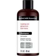 ApotheCARE Essentials The Booster Travel Shampoo Aloe Vera, Rosehip Oil, Geranium 3 oz (Pack of 3)