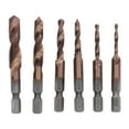 thumbnail image 4 of Perceuse à Robinet, Perceuse à Robinet 135 Degrés 6 Pcs Acier Haute Vitesse pour Aluminium, 4 of 8