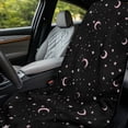 thumbnail image 3 of Xixirimido Celestial Moon Stars Print Car Towel Seat Covers Multifunctional Towel for Gym Outdoor Sport, Picnic, Beach, Pet Travel, Non-Slip Washable Car Seat Protector, 2Pack, 3 of 8
