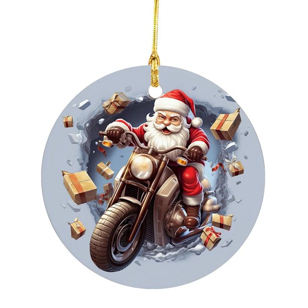 Nuevo Regalo Navidad Con Adorno Navideño Acrílico Transfronterizo (3)