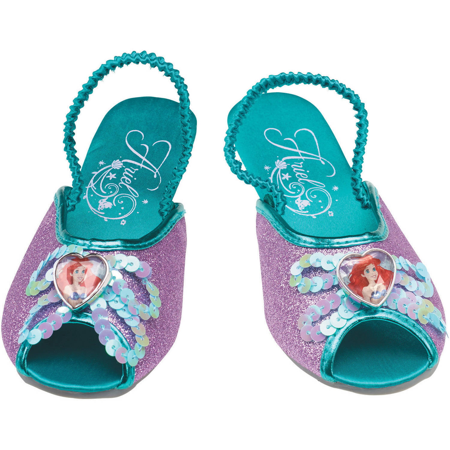 The Little Mermaid Ariel Child Shoes Halloween Costume Accessory ...