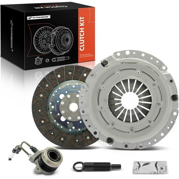A-Premium Transmission Clutch Kit with Clutch Slave Cylinder Compatible with Kia Sorento 2011 & Hyundai Santa Fe 2010-2012, L4 2.4L Naturally Aspirated, Replace# K70716-01
