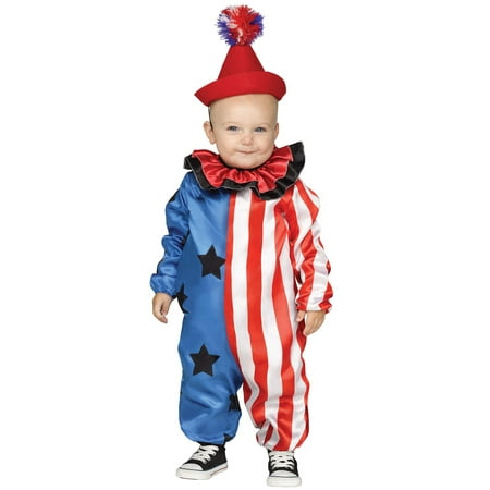 Happy Clown Toddler Costume