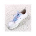 thumbnail image 6 of INSPIRE CHIC Women's 2.5cm Wide Flat Shoelaces Gradient Color Organza Shoe Strings 70cm/28" Blue Pink, 6 of 6