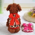 thumbnail image 2 of de mascota Ropa de 1 pcs para Mascotas con Chaleco de Animal Doméstico 2 Colores rojo, 2 of 8