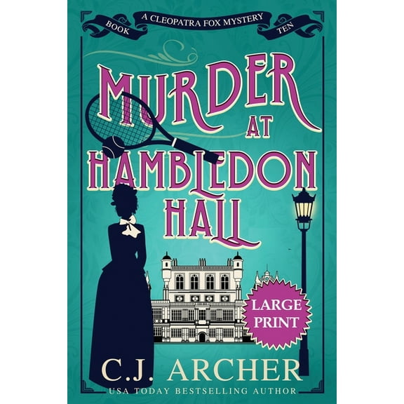 Cleopatra Fox Mysteries Murder at Hambledon Hall: Large Print, Book 10, (Paperback)