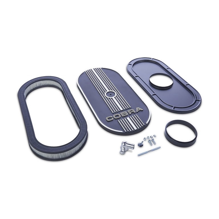 Ford Racing Oval Air Cleaner Assembly - Cobra Logo - Walmart.com