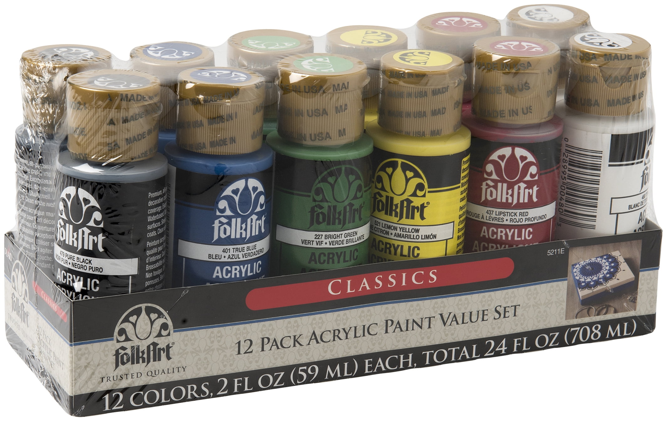 Folk Art Paint SetClassics Walmart Canada