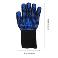 thumbnail image 3 of 1 par de guantes aislantes térmicos para barbacoa, guantes protectores para horno microondas, guantes para horno, 3 of 5