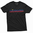 thumbnail image 3 of Men'S Liechtenstein T-Shirt Principality Of Liechtenstein Flag Coat Of Arms Tee Shirt (X-Large Grey), 3 of 6