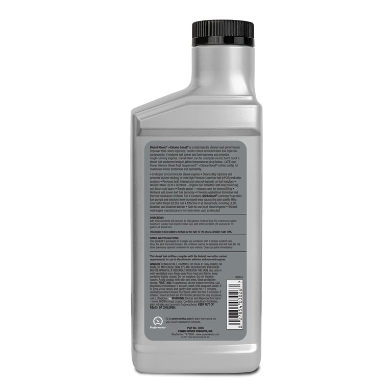 HINO DIESEL CLEANER 寧寧 shop ★ 平日発送！！ 6 pack) Power Service Diesel Kleen + Cetane Boost - Walmart.com