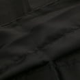 thumbnail image 3 of Queen Delicate Skin Smooth Color Satin Synthetic Silk Pillowcase 50x76cm / 20x30 Black, 3 of 8