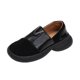 thumbnail image 1 of Zapatos planos de primavera y otoño 2023 para mujer, suela gruesa deslizante con punta redonda, zapatos romanos cómodos a la moda para mujer, zapatos planos de otoño para mujer 36 Gao Jinjia LED, 1 of 2