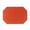 Orange, variant on AUDeals Reversible Leather Placemats, Heat Resistant and Waterproof Washable Table Mats for Dining Table, Kitchen, Wedding, and Coffee Shop Decor, Wipeable and Durable