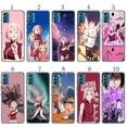 thumbnail image 3 of Funda Motorola Moto G30 G20 G10 G8 Play Power Plus + G8 + Suave TPU Carcasa Teléfono B3-PB107 Haruno Sakura Naruto Anime De Silicona Transparente Protectora, 3 of 4