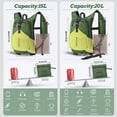 thumbnail image 4 of Mochila de Senderismo BECOJADDE 20L Plegable Ultraligera para Hombres y Mujeres, 4 of 7