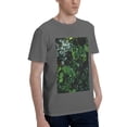 thumbnail image 2 of Bingfone Lush Foliage Green Plant Men'S Loose Fit Short-Sleeve Pocket T-Shirt, 2 of 7
