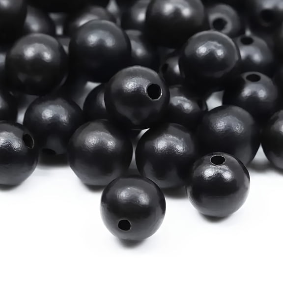 200pcs 8mm Natural Sandalwood Round Beads Gorgeous Craft Handmade Polished Spacer Mala Pray Beads with Elastic Cord for Bracelets DIY Rosary Tasbih Jewelry Making