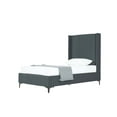 thumbnail image 7 of Manhattan Comfort Promenade Twin-Size Bed from Solid Wood in Gray, 7 of 7