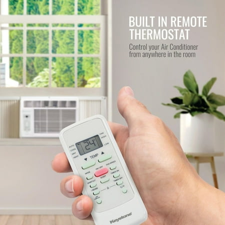 Keystone - 450 Sq. Ft 10,000 BTU Window Air Conditioner - White