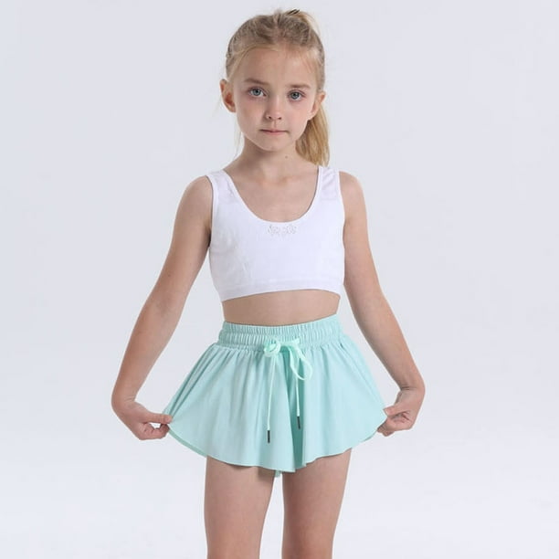 jovati Flowy Tennis Skirt Shorts Summer Shorts for Teen Girls