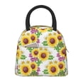 thumbnail image 2 of Haiem Sunflowers Printed Lunch Bag Women, Lunch Box Lunch Bag for Women, Small Leakproof Cute Lunch Tote Large Capacity Reusable Insulated Cooler Lunch Container, 2 of 6