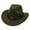 Green, variant on Western Cowboy Style Hat Jazz Bowler Hat Cow Head Decoration Ethnic Style Hat Cow Girl Hat for Women Cowboy Hat for Women Adult Cowboy Western Cowboy Adult Party Hats and Noise Makers Leather Hatband