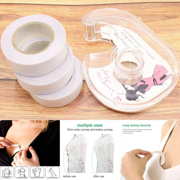 sikkert Krigsfanger smugling Underwear Strap Anti-slip Double Sided Tape Clothing Adhesive for Women  Body Skin - Walmart.com