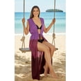 thumbnail image 5 of HAPPY BAY Women's Cotton Summer Beach Open Front Slouchy Kimono Beachwear Duster Cardigans L-XL Purple_AB835, 5 of 5