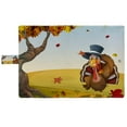 thumbnail image 3 of PKQWTM Thanksgiving Turkey Autumn Scenery Book Cover Book Protector Book Sleeve Book Pouch Book Bag 6x9 inch, 3 of 4