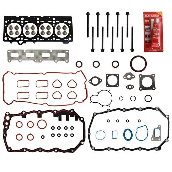 Engine MLS Head Gasket Set W/ Bolts For 2002-2010 Chrysler PT Cruiser Dodge Neon 2.4L