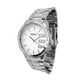 thumbnail image 2 of Reloj De Caballero Extensible de Acero Inoxidable Steiner 44 mm Bisel Plateado Fondo Blanco, 2 of 3