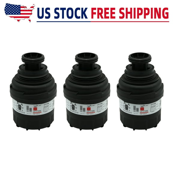 3pcs LF17356 Oil Filter for 5266016 ISF 2.8L Foton Tunland 4X4 QSF 2.8L Diesel Engine
