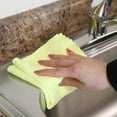 thumbnail image 7 of Arkwright Bulk Case of 400 Microfiber Cleaning Rags (8 Boxes of 50 Each), 12 x 12, Yellow, 7 of 7