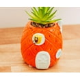 thumbnail image 4 of SpongeBob Pineapple House 5-Inch Ceramic Planter With Artificial Succulent, 4 of 6