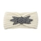 thumbnail image 1 of Diadema deportiva de lana tejida con piedras preciosas de seis hojas con incrustaciones de diamantes de estilo europeo y americano, accesorio para el cabello cálido y tejido a mano, 1 of 1