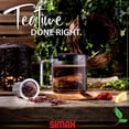 thumbnail image 6 of Simax Glassware 1 Quart Teapot with Metal Mesh Infuser | Plastic Lid, Microwave and Stovetop Safe, Heat, Cold, and Thermal Shock Resistant Borosilicate Glass, Makes a Stunning Presentation, 6 of 8