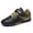 Black, variant on Djtdsds Kids Soccer Cleats Adjustable Strap Non-Marking Football Shoes Size:5-5.5 Years