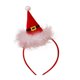 thumbnail image 1 of Diademas navideñas Diadema roja con gorro de Papá Noel Accesorios para el pelo para fiestas y disfraces para mujeres y niñas, 1 of 4