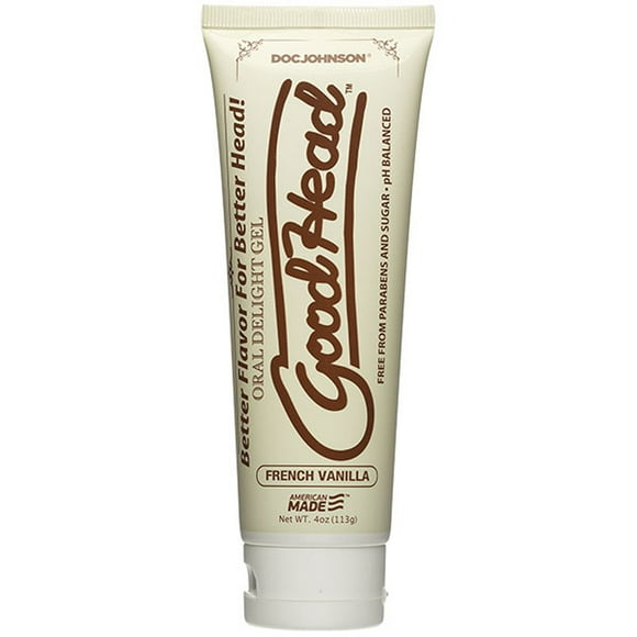 GoodHead Délice Oral Gel-Vanille Française 4oz-Vrac