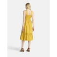 thumbnail image 2 of Time and Tru Women's and Women’s Plus Sleeveless Midi Dress, Sizes XS-4X, 2 of 4