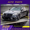 thumbnail image 5 of Apto para modificación de Mercedes Clase S W222, faldón delantero Babos de fibra de carbono envolvente S63s65, alerón trasero, 5 of 5
